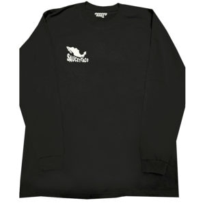 PLAYERA MANGA LARGA IN SAUCE WE TRUST