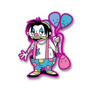 Sticker Clown